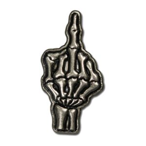 Skeleton Middle Finger snap