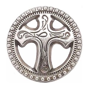 Round Decorative Cross snap